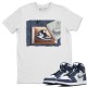 NEW KICKS T-SHIRT - AIR JORDAN 1 MIDNIGHT NAVY