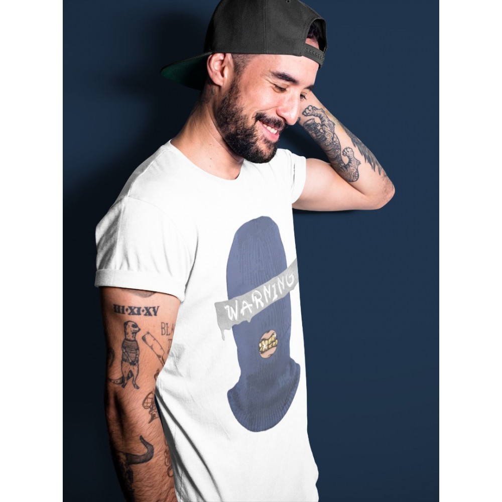 WARNING T-SHIRT - AIR JORDAN 1 MIDNIGHT NAVY