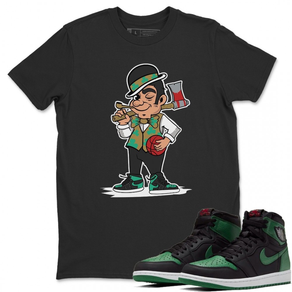 BOSTON LUMBERJACK T-SHIRT - AIR JORDAN 1 PINE GREEN