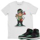 BOSTON LUMBERJACK T-SHIRT - AIR JORDAN 1 PINE GREEN