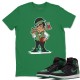 BOSTON LUMBERJACK T-SHIRT - AIR JORDAN 1 PINE GREEN