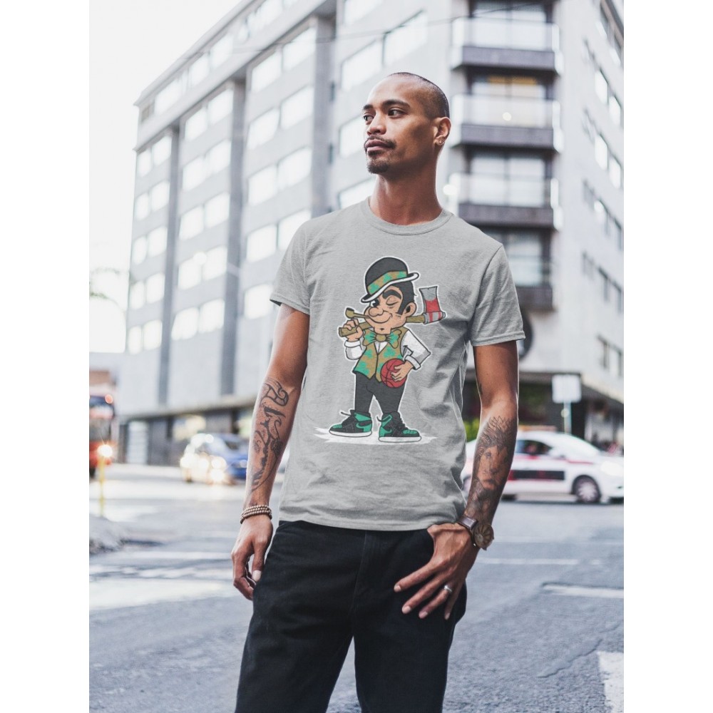 BOSTON LUMBERJACK T-SHIRT - AIR JORDAN 1 PINE GREEN