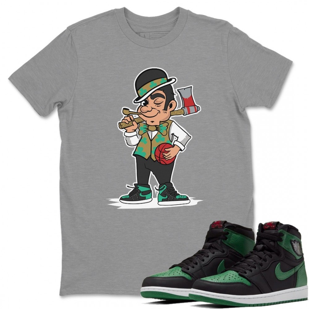 BOSTON LUMBERJACK T-SHIRT - AIR JORDAN 1 PINE GREEN