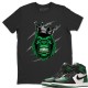 FEROCIOUS GORILLA T-SHIRT - AIR JORDAN 1 PINE GREEN