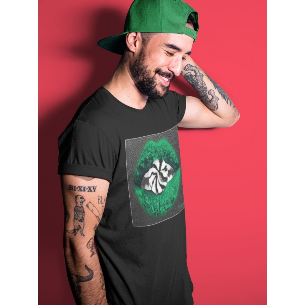 LIPS CANDY T-SHIRT - AIR JORDAN 1 PINE GREEN