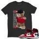 BEAR SWAGGERS T-SHIRT - AIR JORDAN 1 SATIN RED