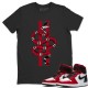 SNAKE T-SHIRT - AIR JORDAN 1 SATIN RED