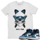 CUTE & PUNK T-SHIRT - AIR JORDAN 1 TIE-DYE