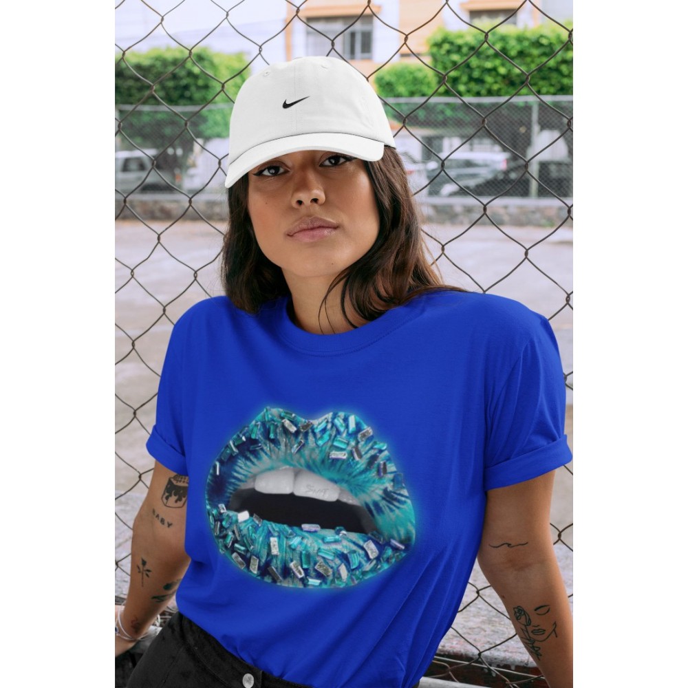 LIPS JEWEL T-SHIRT - AIR JORDAN 1 TIE-DYE