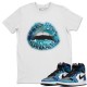 LIPS JEWEL T-SHIRT - AIR JORDAN 1 TIE-DYE