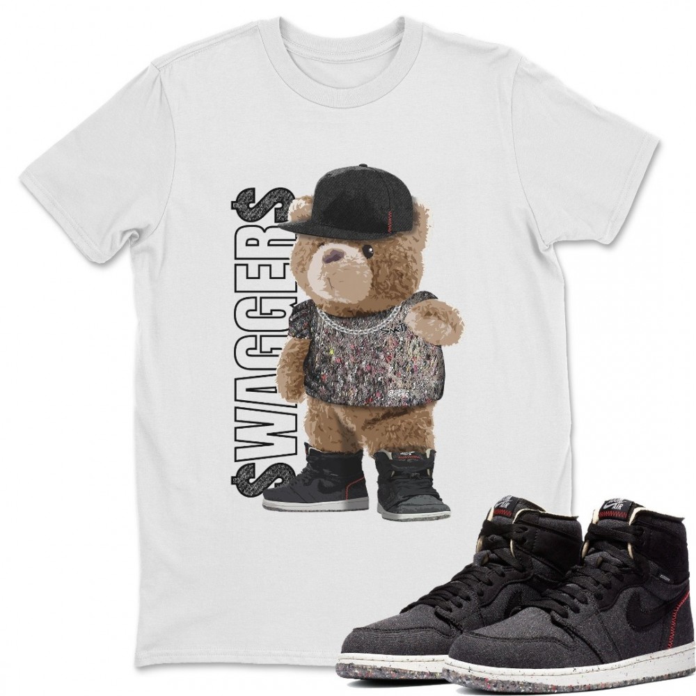 BEAR SWAGGERS T-SHIRT - AIR JORDAN 1 ZOOM CRATER