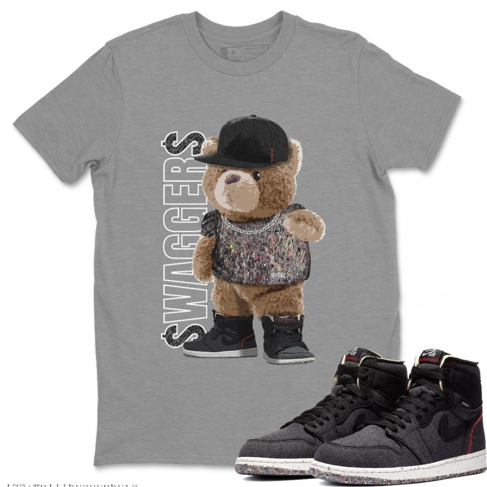 BEAR SWAGGERS T-SHIRT - AIR JORDAN 1 ZOOM CRATER