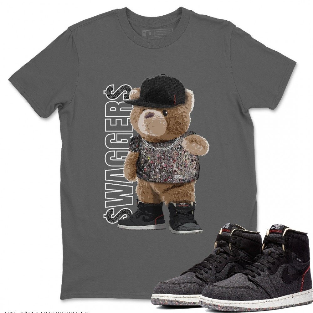 BEAR SWAGGERS T-SHIRT - AIR JORDAN 1 ZOOM CRATER