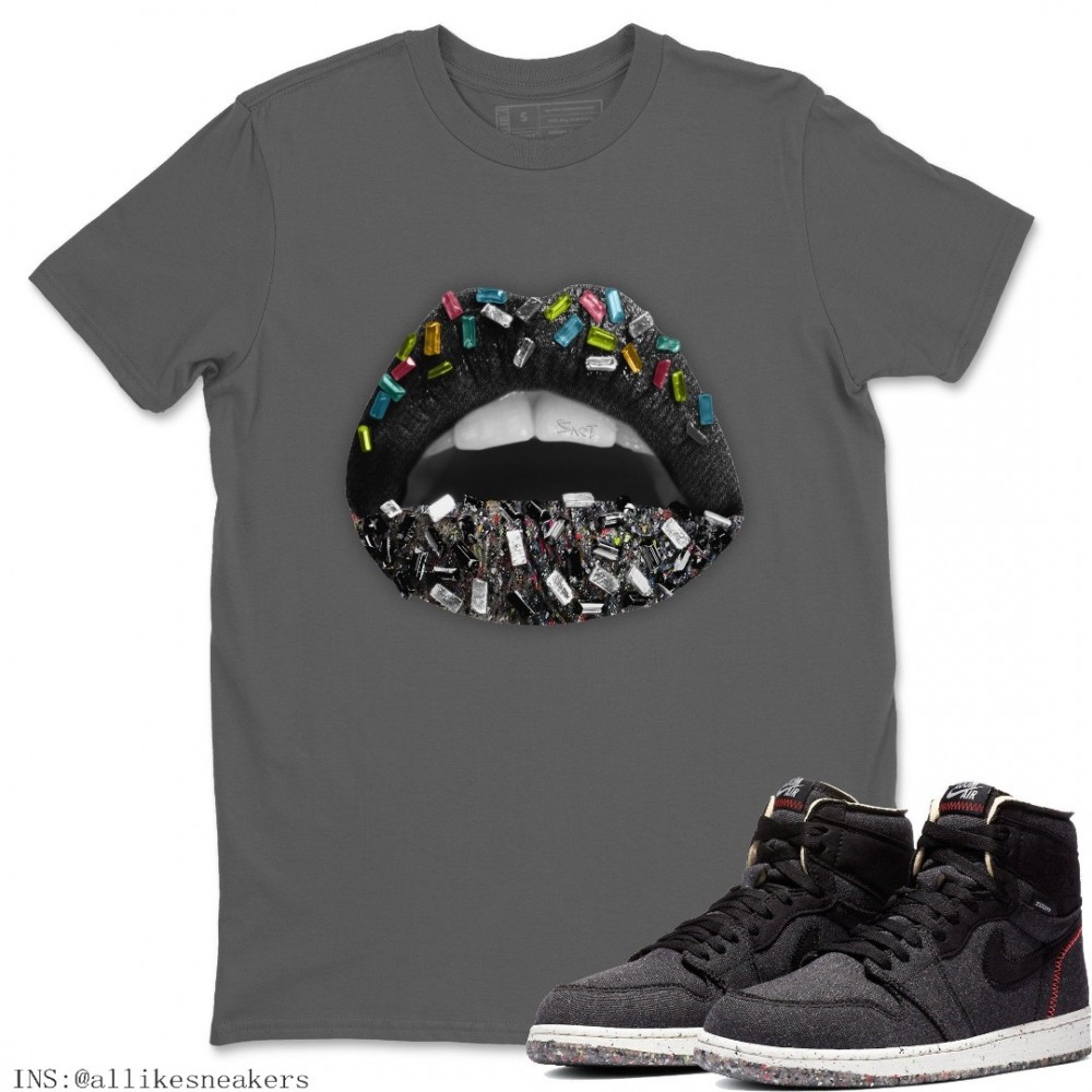 LIPS JEWEL T-SHIRT - AIR JORDAN 1 ZOOM CRATER