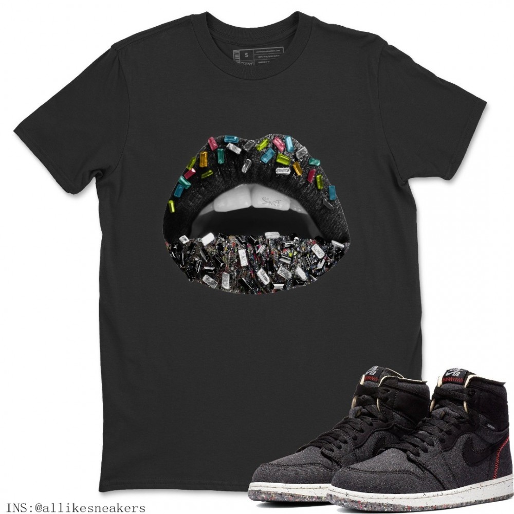 LIPS JEWEL T-SHIRT - AIR JORDAN 1 ZOOM CRATER