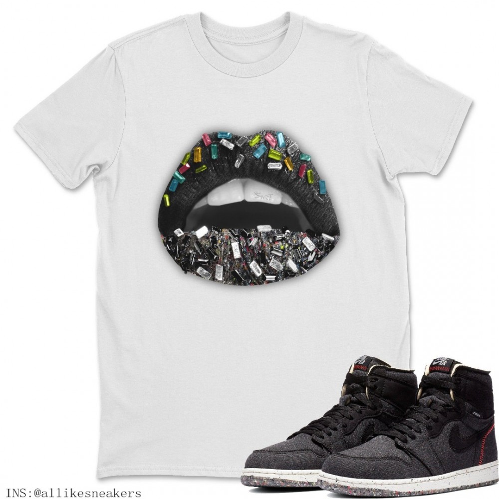 LIPS JEWEL T-SHIRT - AIR JORDAN 1 ZOOM CRATER