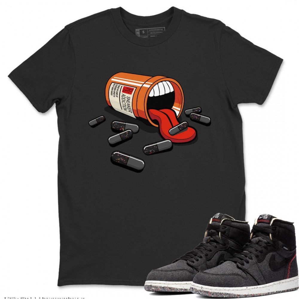 SNEAKER ADDICTION T-SHIRT - AIR JORDAN 1 ZOOM CRATER