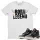 BORN LEGEND T-SHIRT AIR JORDAN 3 ANIMAL INSTINCT