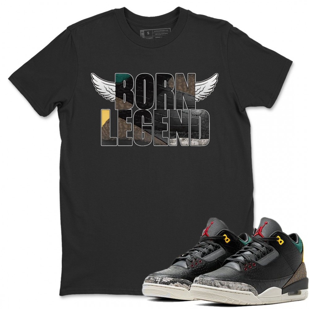 BORN LEGEND T-SHIRT AIR JORDAN 3 ANIMAL INSTINCT