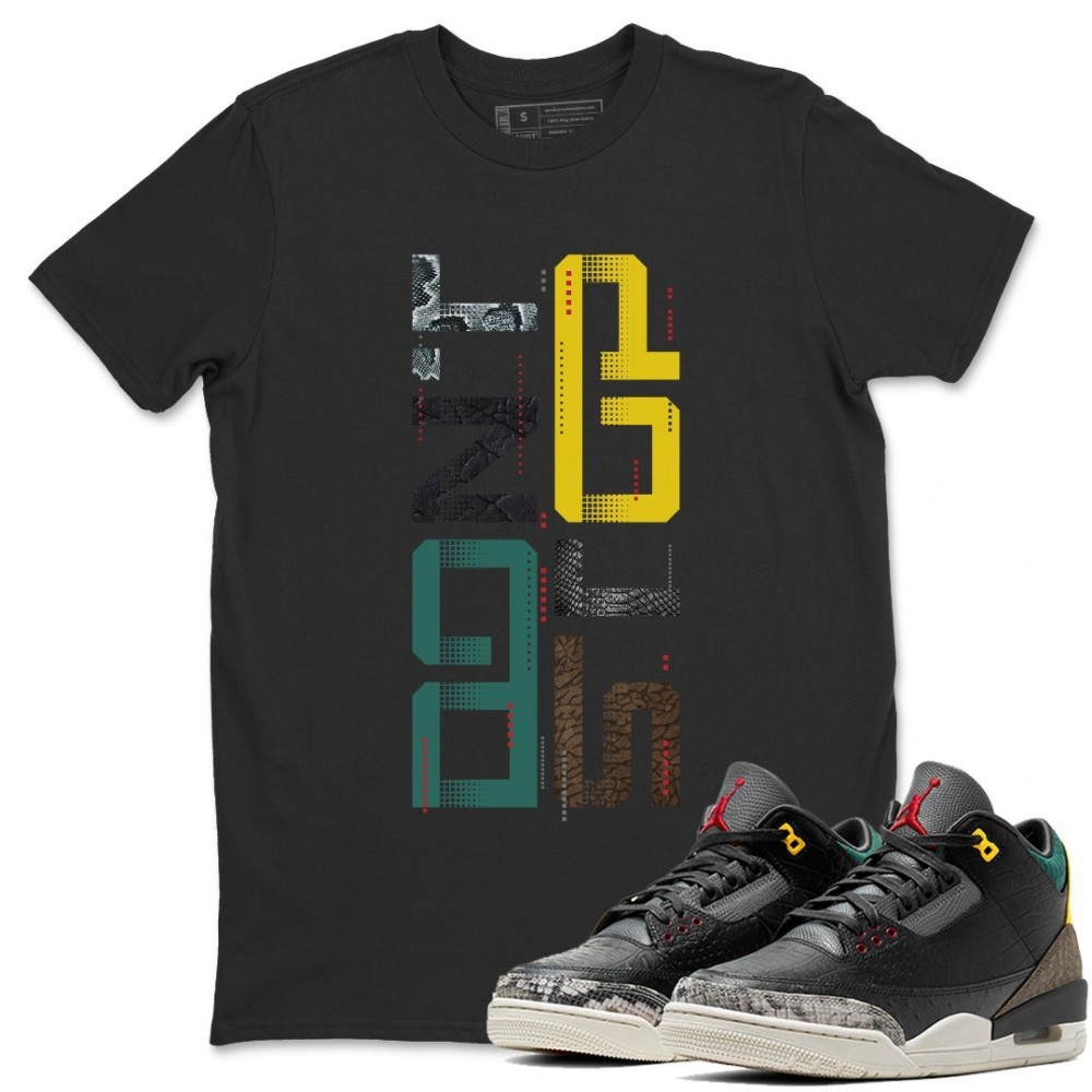 DON'T STOP T-SHIRT - AIR JORDAN 3 ANIMAL INSTINCT 2.0