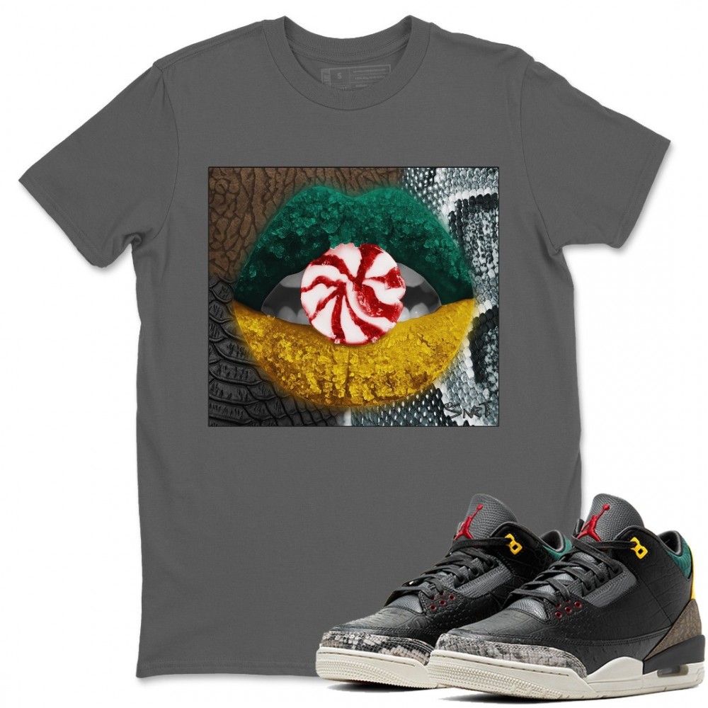 LIPS CANDY T-SHIRT - AIR JORDAN 3 ANIMAL INSTINCT 2.0