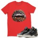 LIPS JEWEL T-SHIRT - AIR JORDAN 3 ANIMAL INSTINCT 2.0