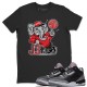 AJ3 ELEPHANT T-SHIRT - AIR JORDAN 3 BLACK CEMENT