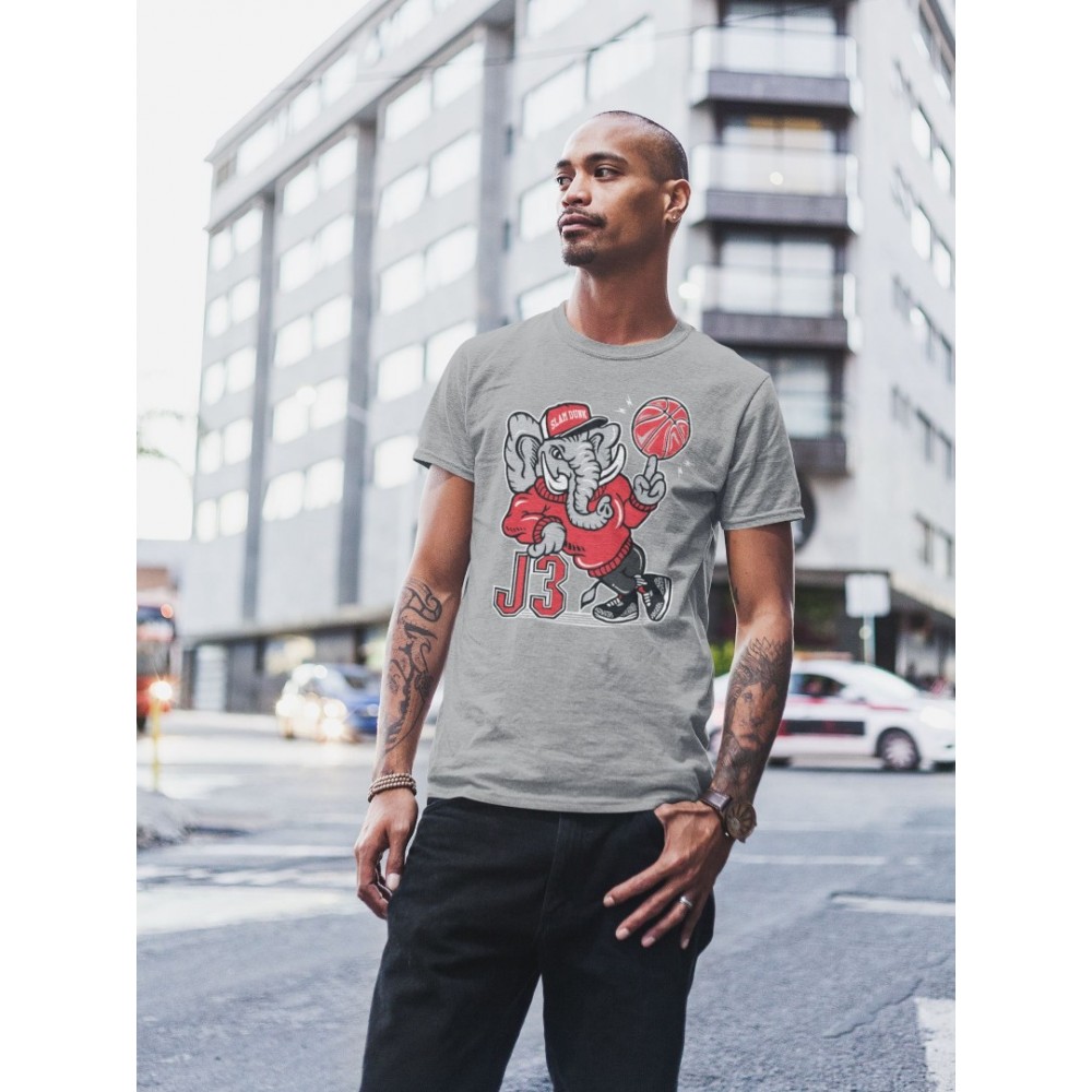 AJ3 ELEPHANT T-SHIRT - AIR JORDAN 3 BLACK CEMENT