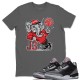 AJ3 ELEPHANT T-SHIRT - AIR JORDAN 3 BLACK CEMENT