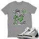 AJ3 ELEPHANT BLACK T-SHIRT - AIR JORDAN 3 CHLOROPHYLL