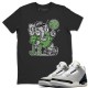 AJ3 ELEPHANT BLACK T-SHIRT - AIR JORDAN 3 CHLOROPHYLL