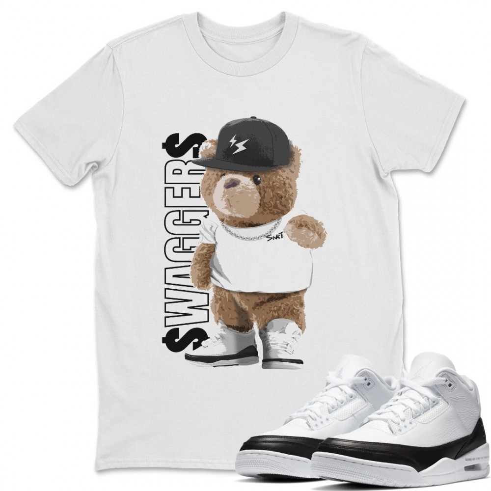 BEAR SWAGGERS T-SHIRT - AIR JORDAN 3 SE FRAGMENT