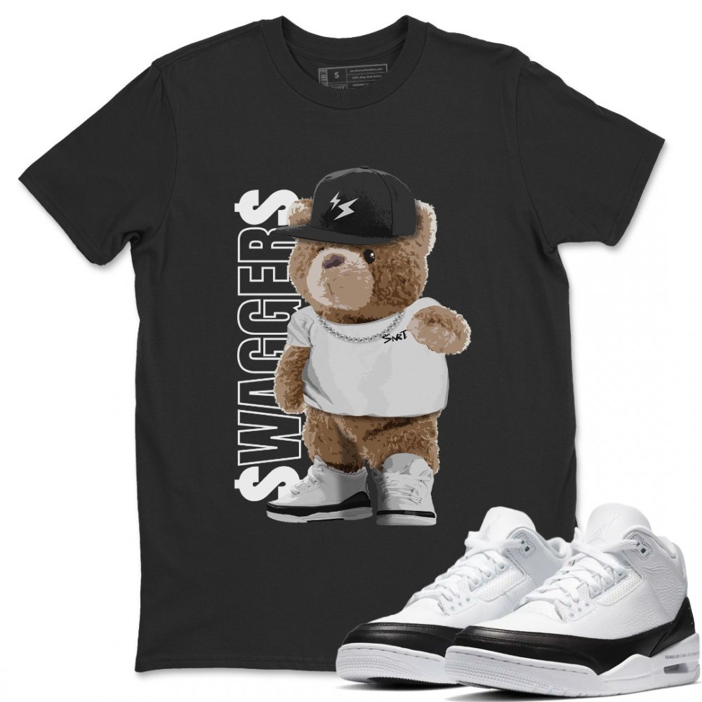 BEAR SWAGGERS T-SHIRT - AIR JORDAN 3 SE FRAGMENT