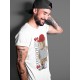 BEAR SWAGGERS T-SHIRT - AIR JORDAN 3 SE DENIM FIRE RED