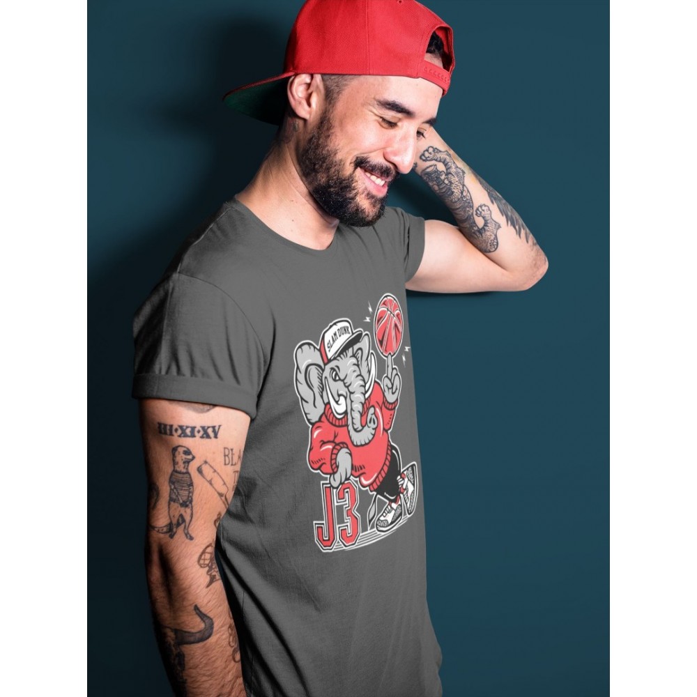 ELEPHANT T-SHIRT - AIR JORDAN 3 SE DENIM FIRE RED