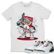 KILLER T-SHIRT - AIR JORDAN 3 SE DENIM FIRE RED