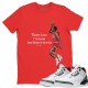 MICHAEL JORDAN T-SHIRT - AIR JORDAN SE 3 DENIM FIRE RED