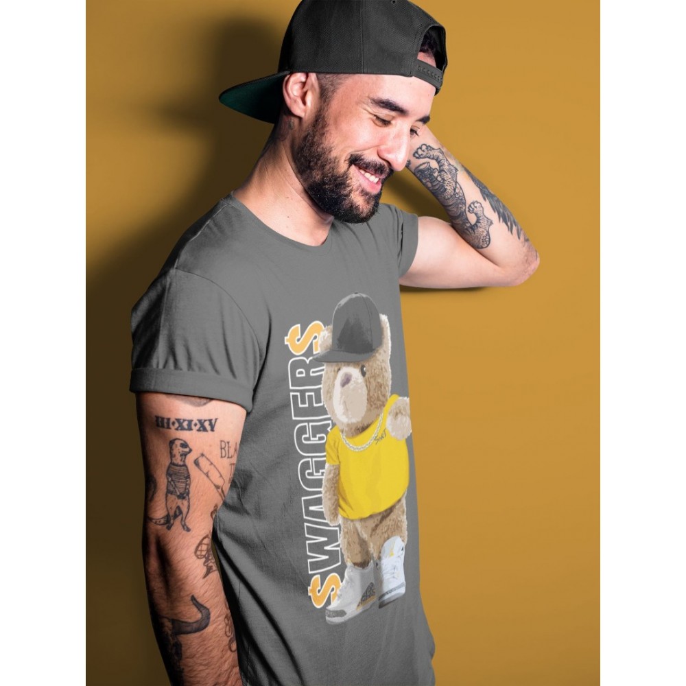 BEAR SWEAGGERS T-SHIRT - AIR JORDAN 3 LASER ORANGE