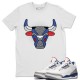 BULL HEAD T-SHIRT - AIR JORDAN 3 TRUE BLUE