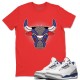 BULL HEAD T-SHIRT - AIR JORDAN 3 TRUE BLUE