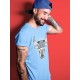 BULL HEAD T-SHIRT - AIR JORDAN 3 VALOR BLUE