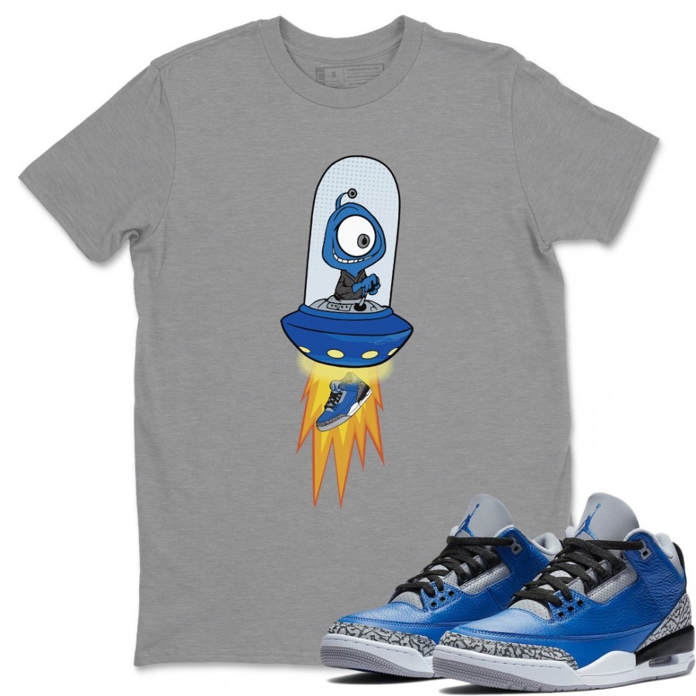 ALIEN T-SHIRT - AIR JORDAN 3 VARSITY ROYAL