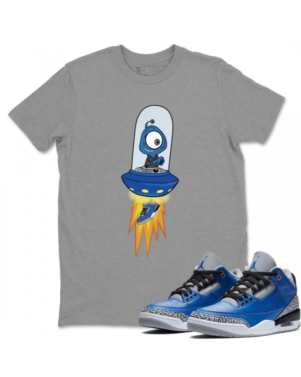 ALIEN T-SHIRT - AIR JORDAN 3 VARSITY ROYAL