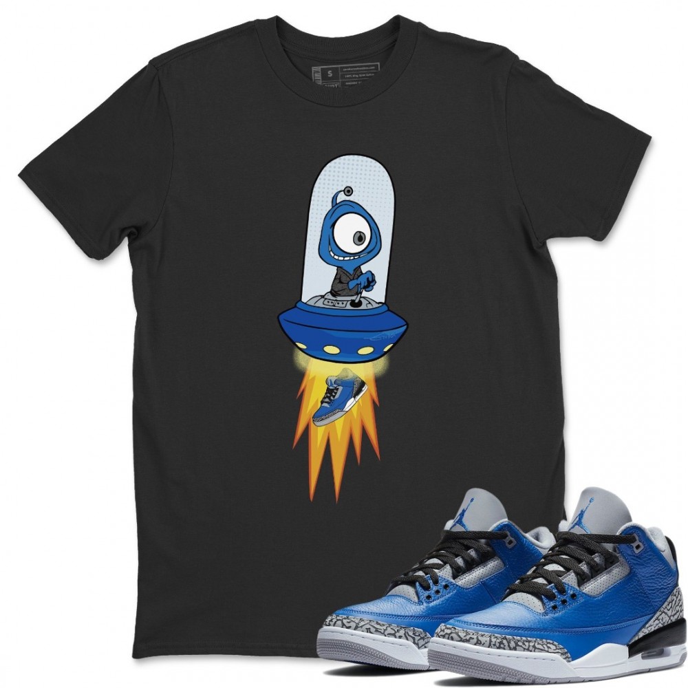 ALIEN T-SHIRT - AIR JORDAN 3 VARSITY ROYAL