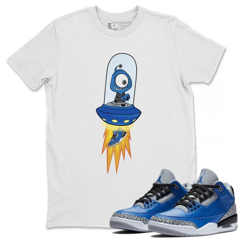 ALIEN T-SHIRT - AIR JORDAN 3 VARSITY ROYAL