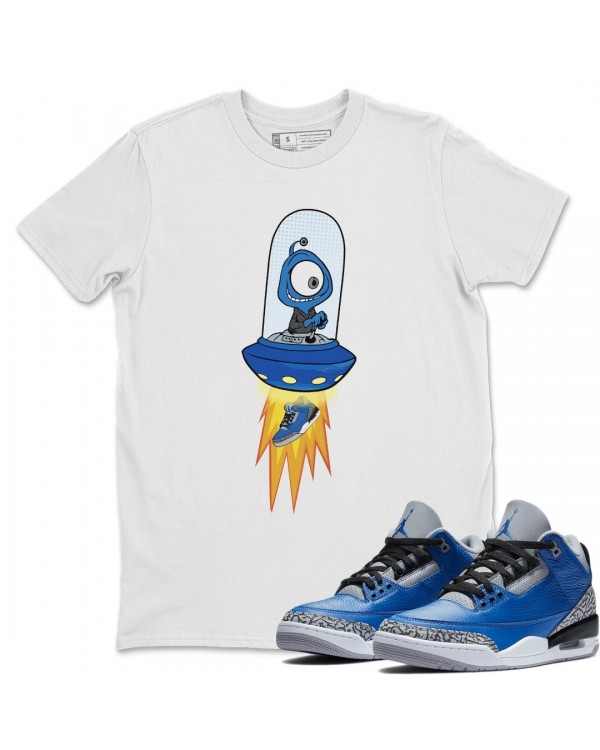 ALIEN T-SHIRT - AIR JORDAN 3 VARSITY ROYAL