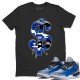 DOLLAR CAMO T-SHIRT - AIR JORDAN 3 VARSITY ROYAL