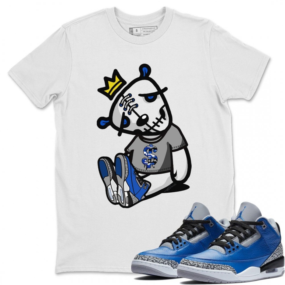 DEAD DOLLS T-SHIRT - AIR JORDAN 3 VARSITY ROYAL