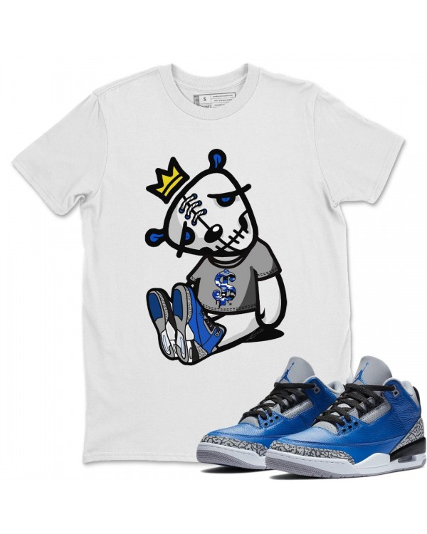 DEAD DOLLS T-SHIRT - AIR JORDAN 3 VARSITY ROYAL