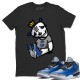 DEAD DOLLS T-SHIRT - AIR JORDAN 3 VARSITY ROYAL